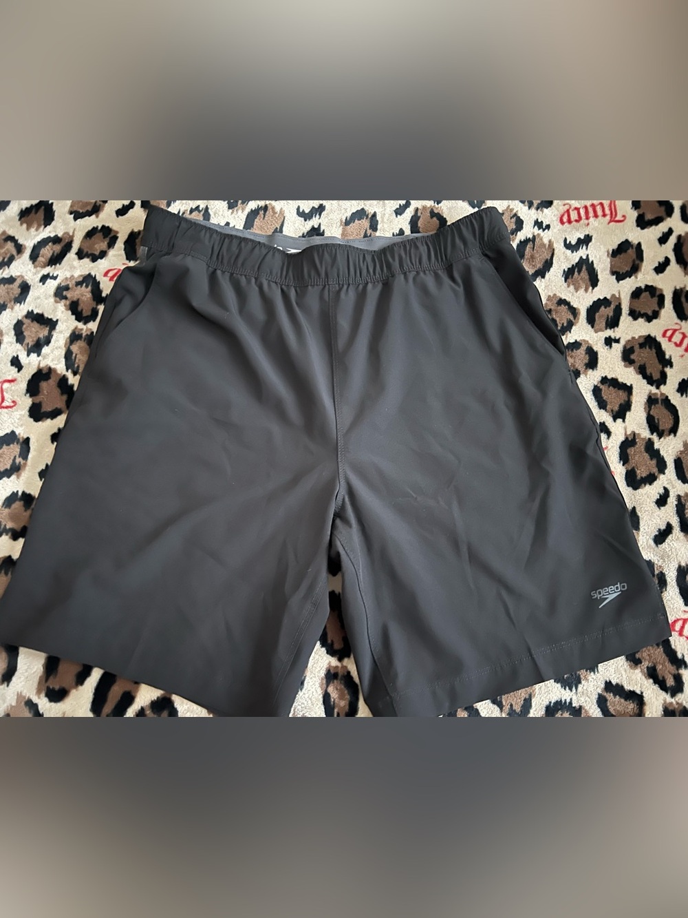 Speedo Black Men's Swim/Training Shorts